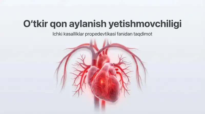 Oʻtkir qon aylanish yetishmovchiligi