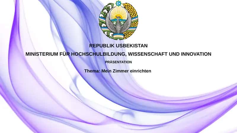 Mein Zimmereinrichten