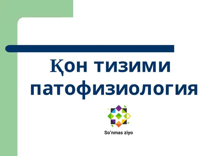 Қонтизими патофизиологияси