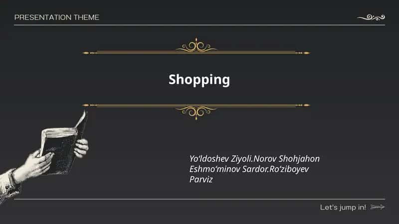 Online shopping