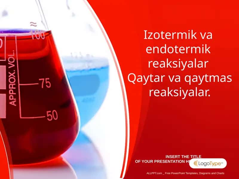 Izotermik va endotermik reaksiyalar