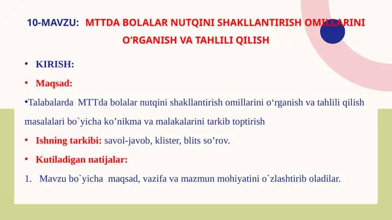 MTT darslik