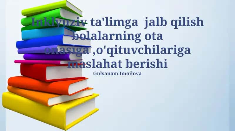 Muvaffaqiyatli inklyuziv ta'lim