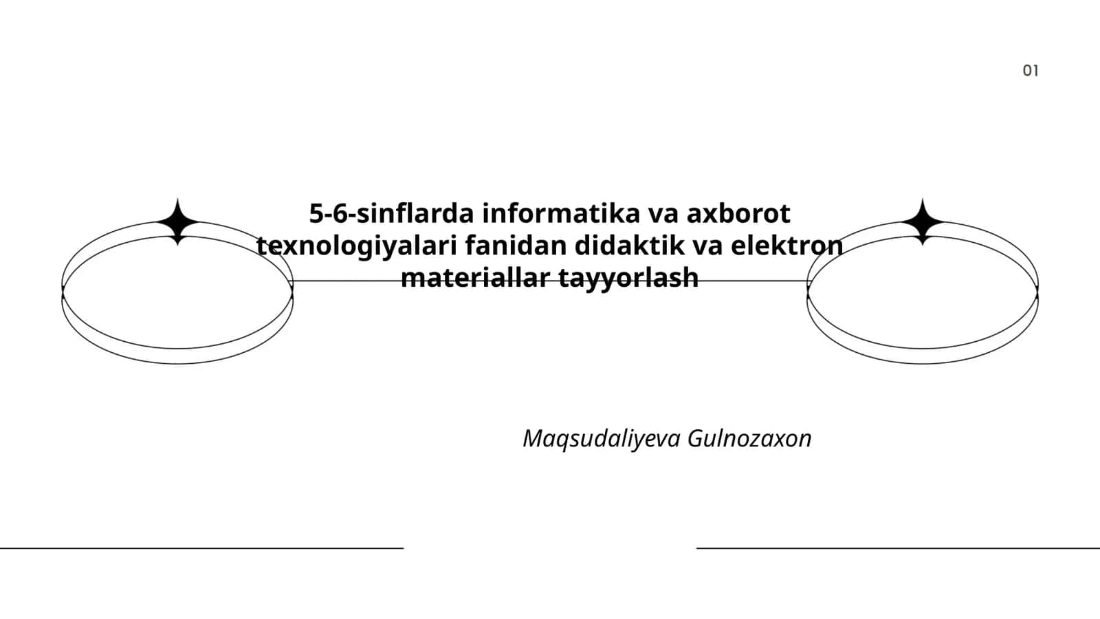 5-6-sinflarda informatika va axborot texnologiyalari fanidan didaktik va elektron materiallar tayyorlash