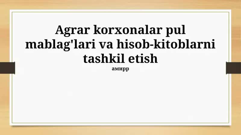Raqamli texnologiyalarni qo'llash