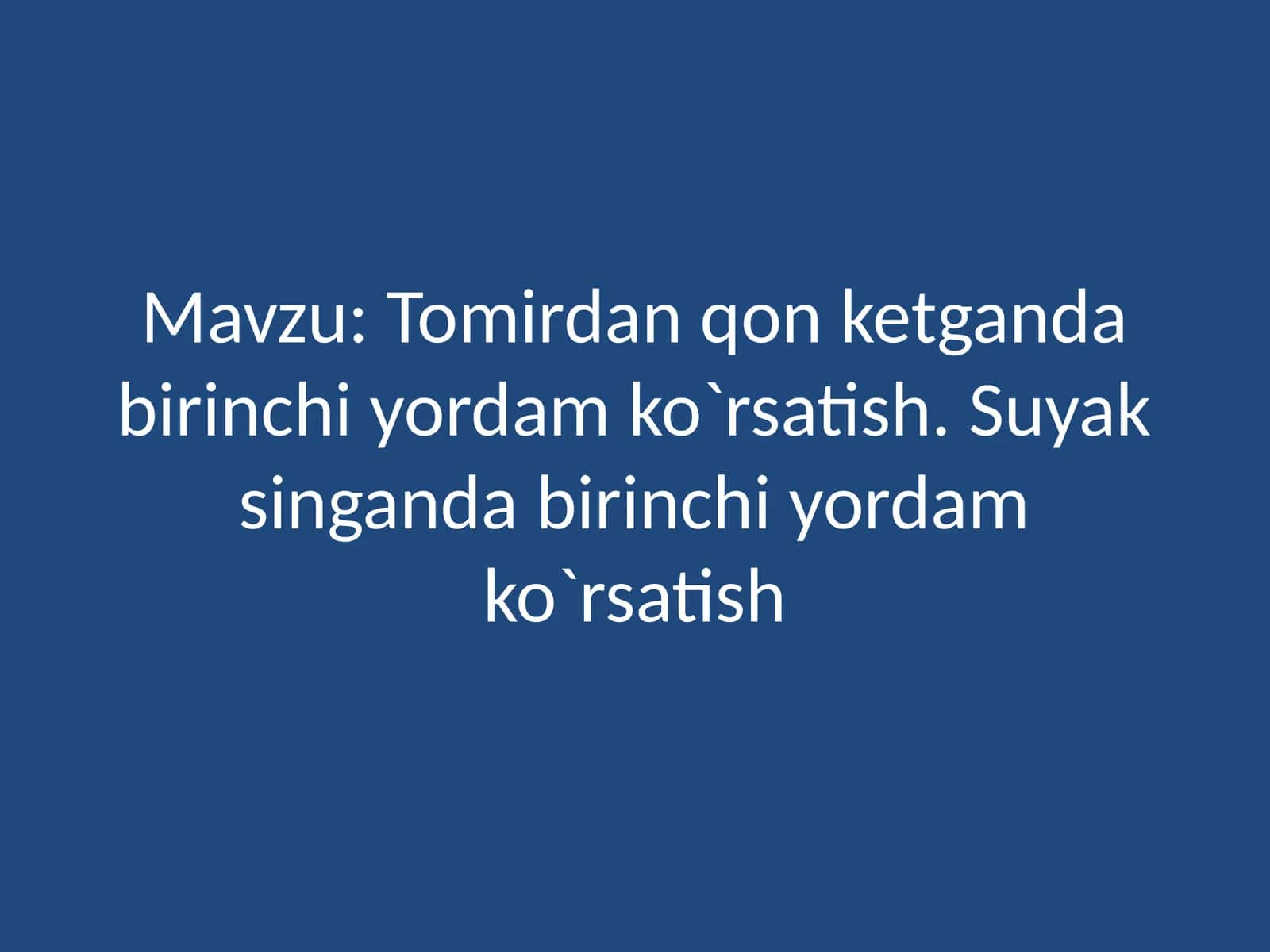 Birinchiyordam