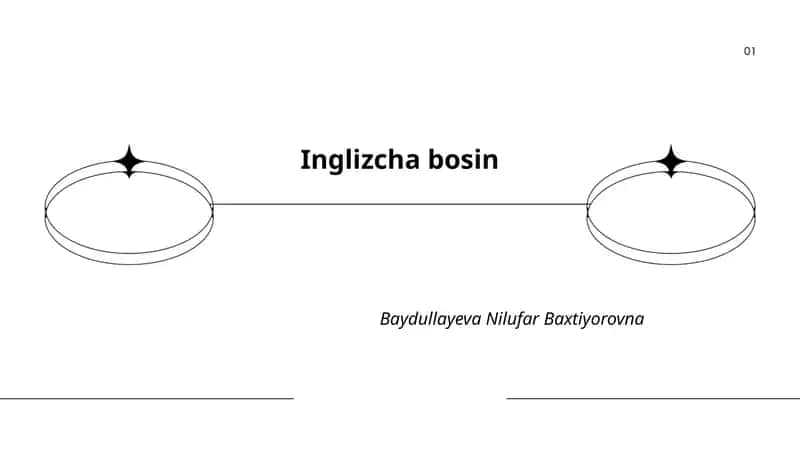 Inglizcha Bosin