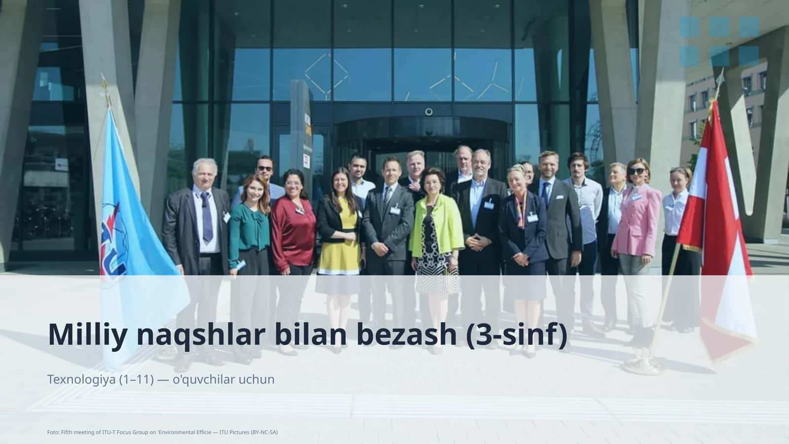 Milliy naqshlar bilan bezash (3-sinf)