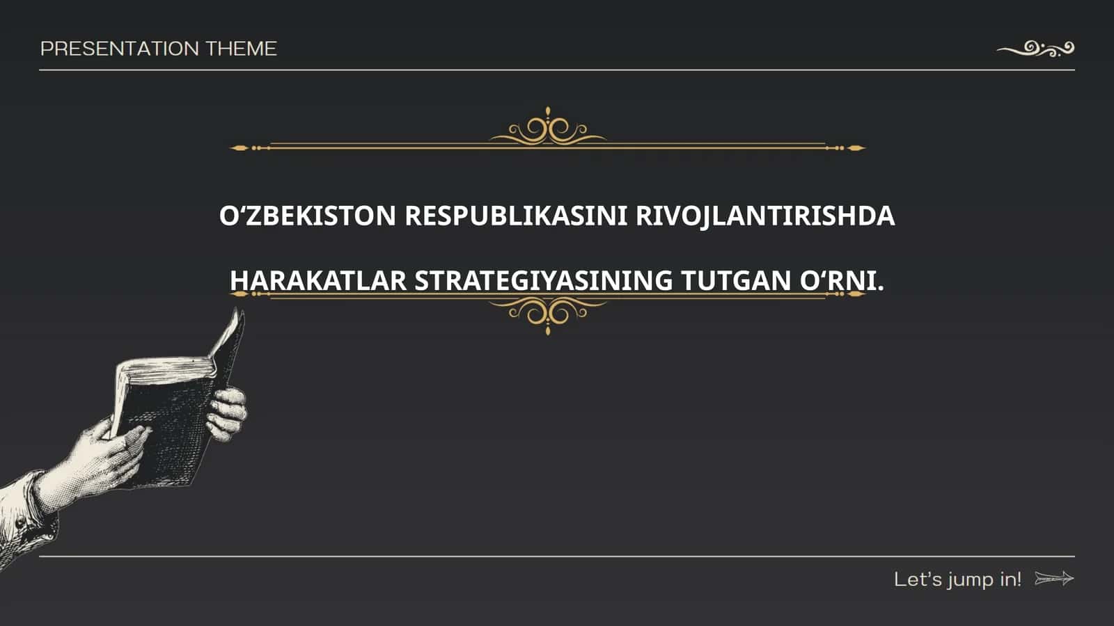 Harakatlar strategiyasining umumiy maqsad va vazifalari
