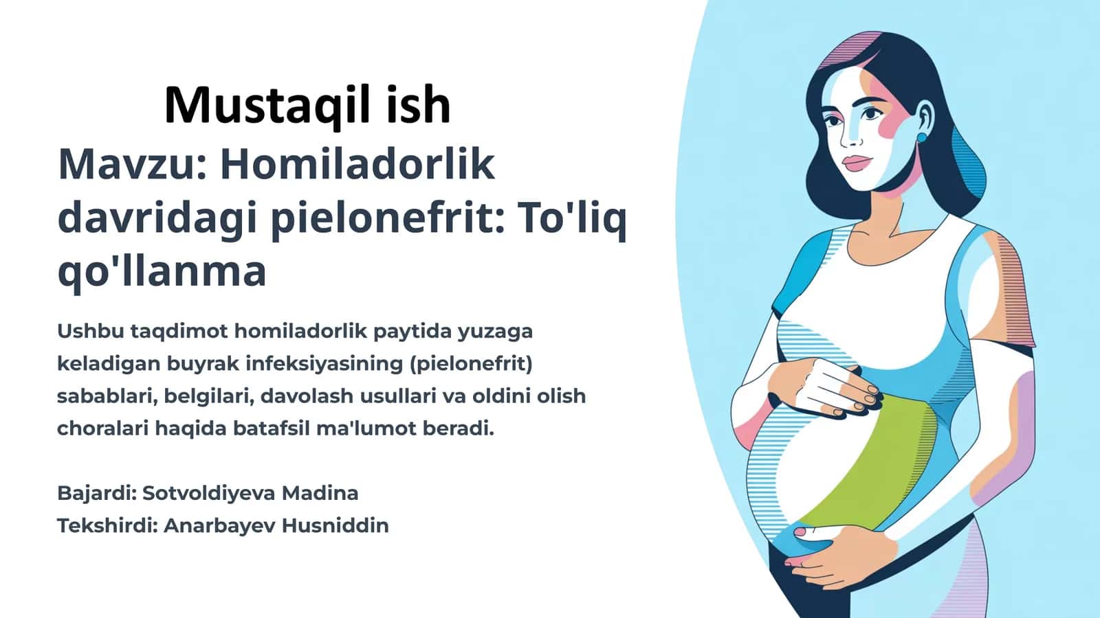 Homiladorlik davridagi pielonefrit: To'liq qo'llanma