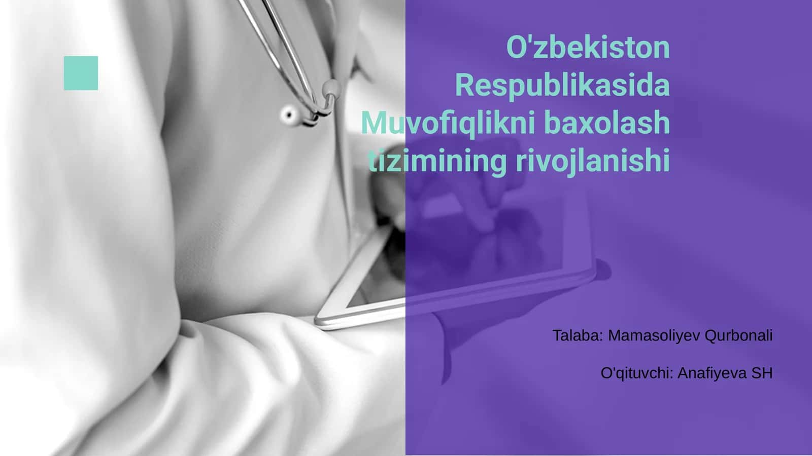 O'zbekiston muvofiqlikni baholash tizimi