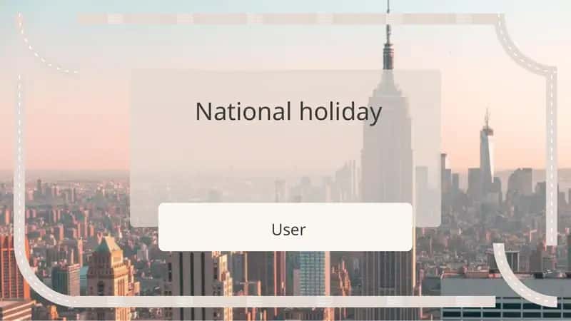 National holiday