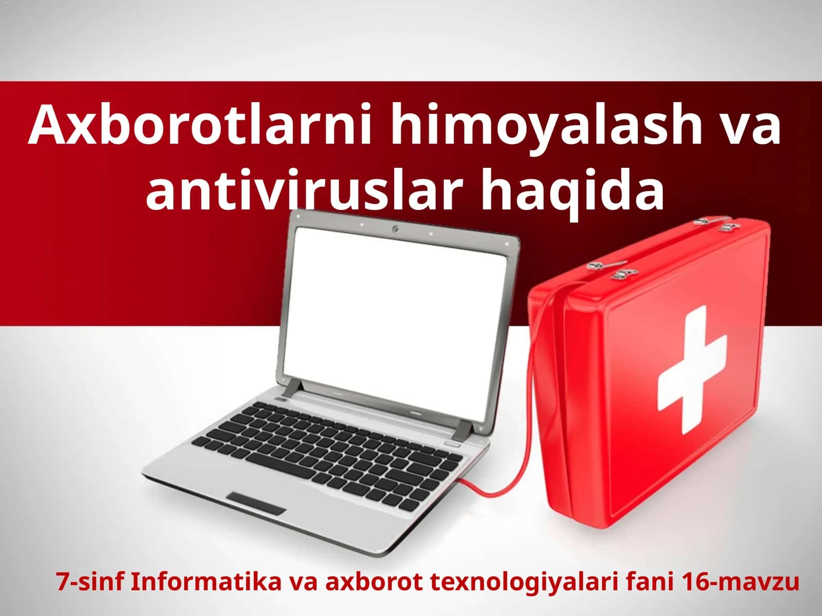 7-sinf Informatika va axborot texnologiyalari fani 16-mavzu