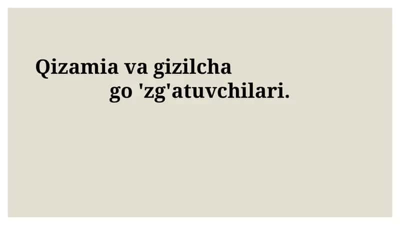 Qizamiq va qizilcha