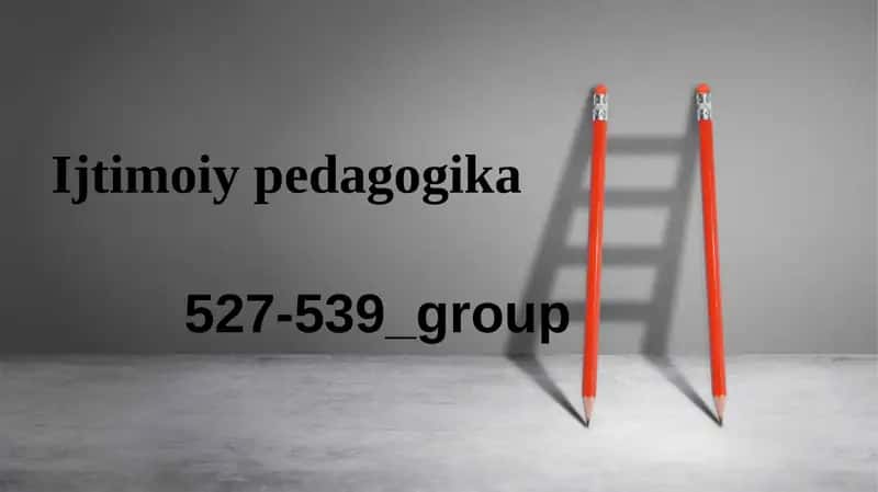Xorijda ijtimoiypedagogika