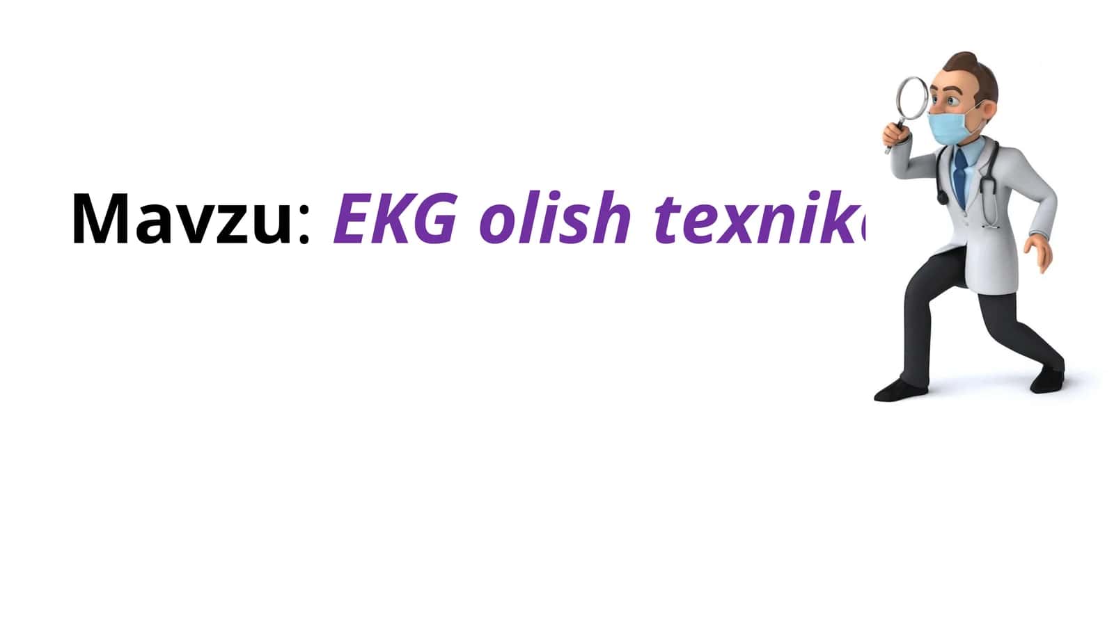 EKGolishtexnikasi