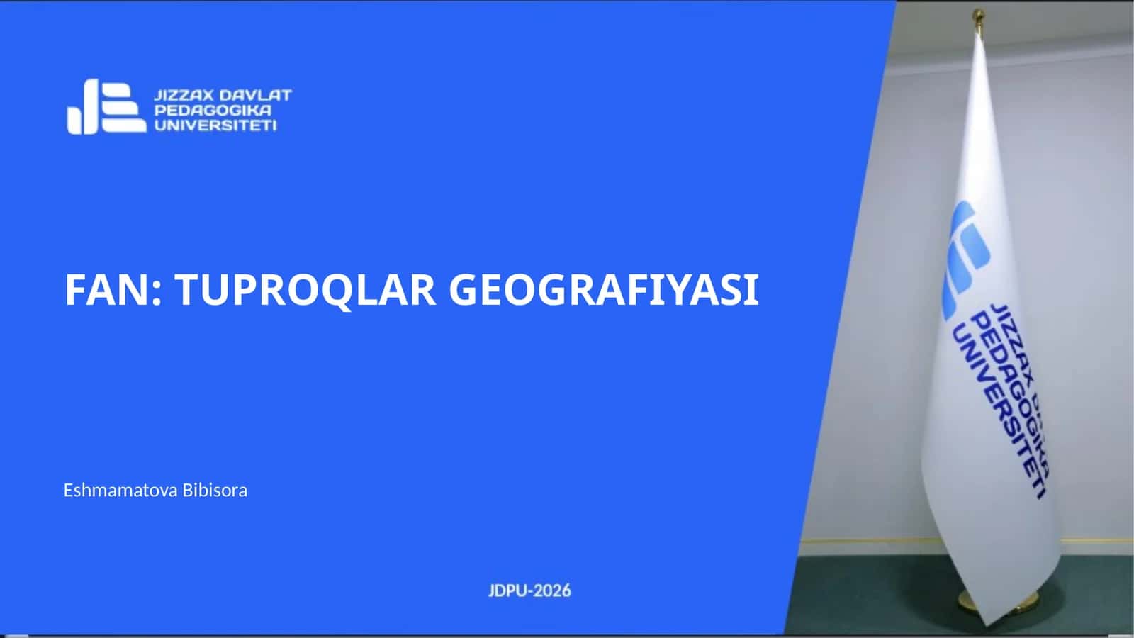 TOʻPROQLAR GEOGRAFIYASIGA HISSA QOʻSHGAN OLIMLAR