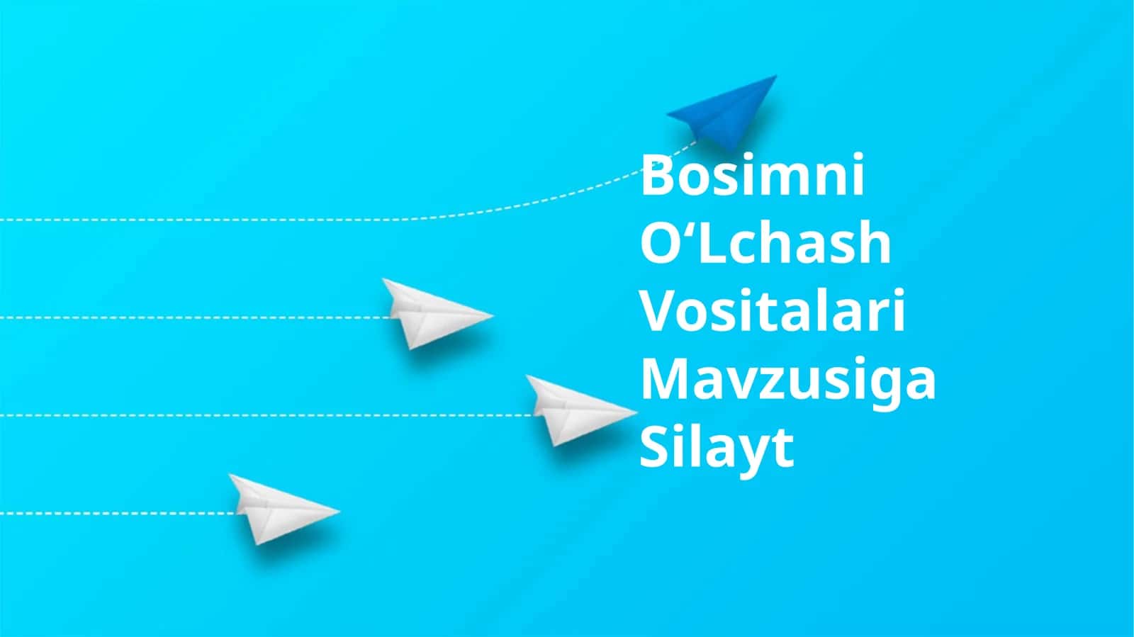 Bosimni OʻLchash Vositalari Mavzusiga Silayt
