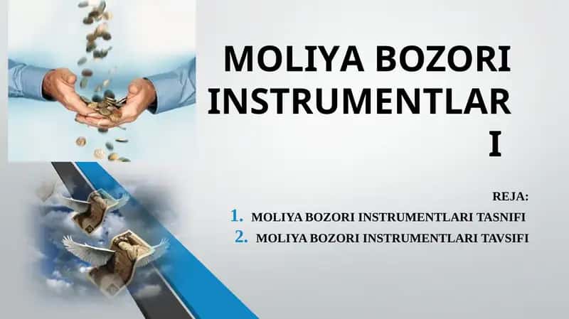 MOLIYABOZORI INSTRUMENTLARI