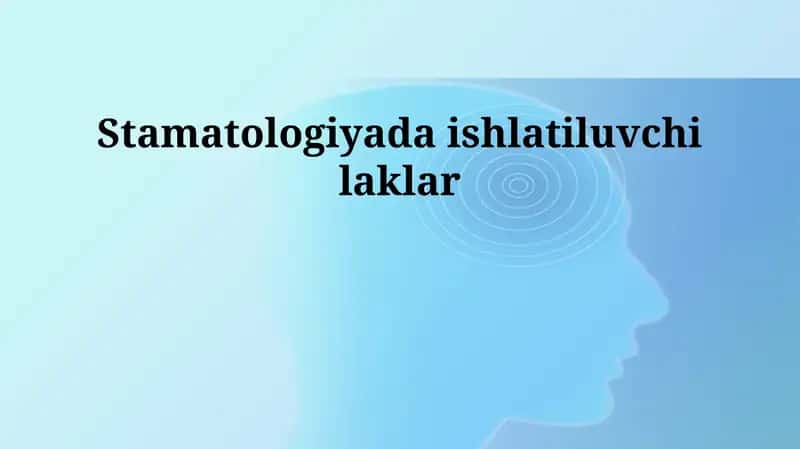 Tish Laklarining Tarixi va Rivojlanishi