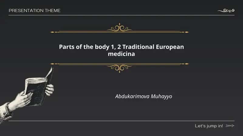Traditional European medicina