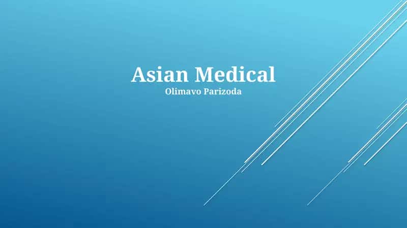 Asian Medical
