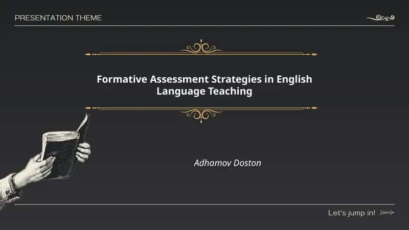Formative Assessment Strategies in English Language Teaching