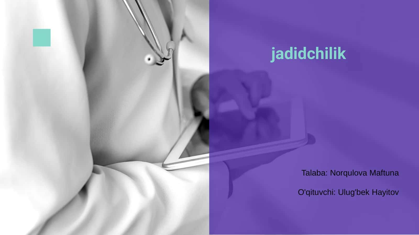 Jadidchilik
