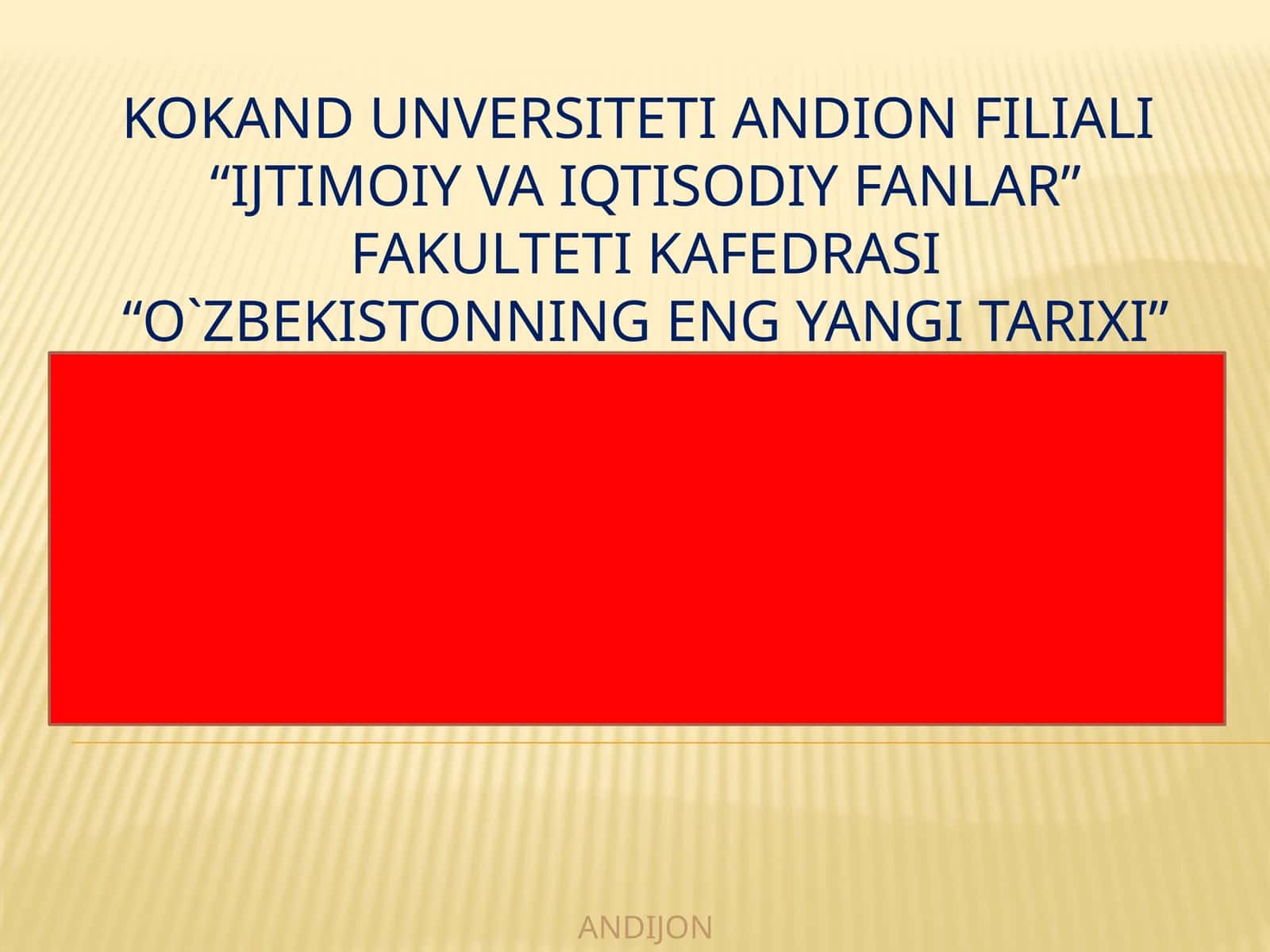 9-mavzu.O‘zbekiston Respublikasida ta’lim sohasida amalga oshirilgan islohotlar