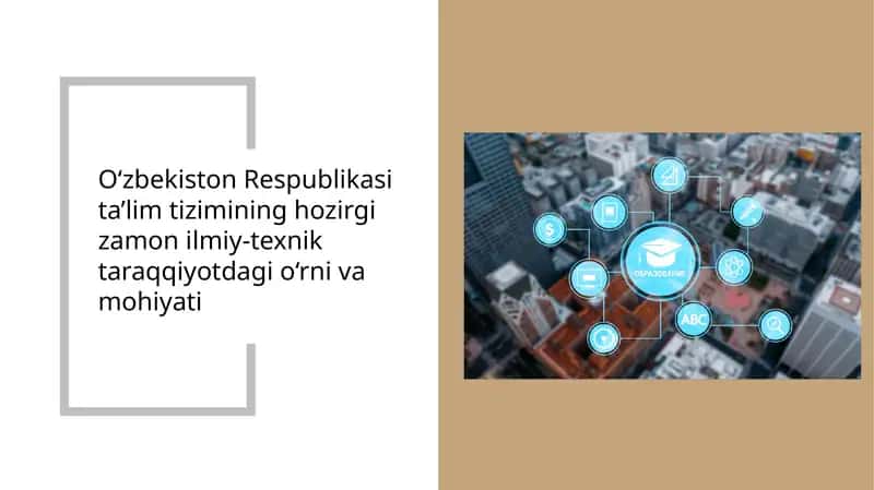 O'zbekiston Respublikasi ta'lim tizimi