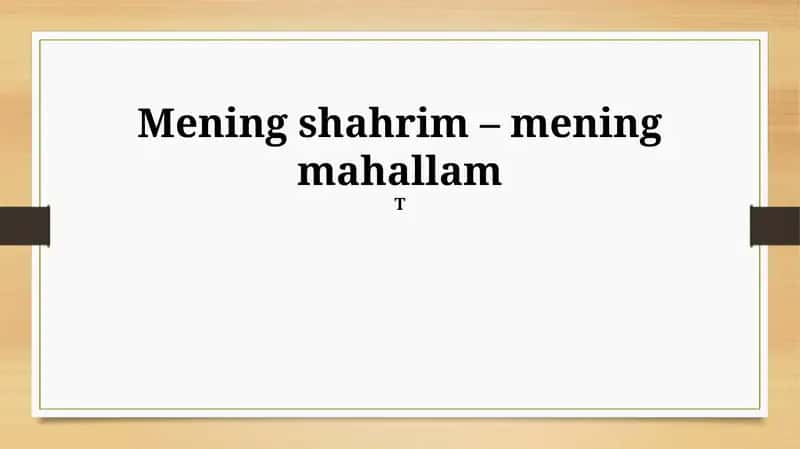 Kelajakdagi rejalar