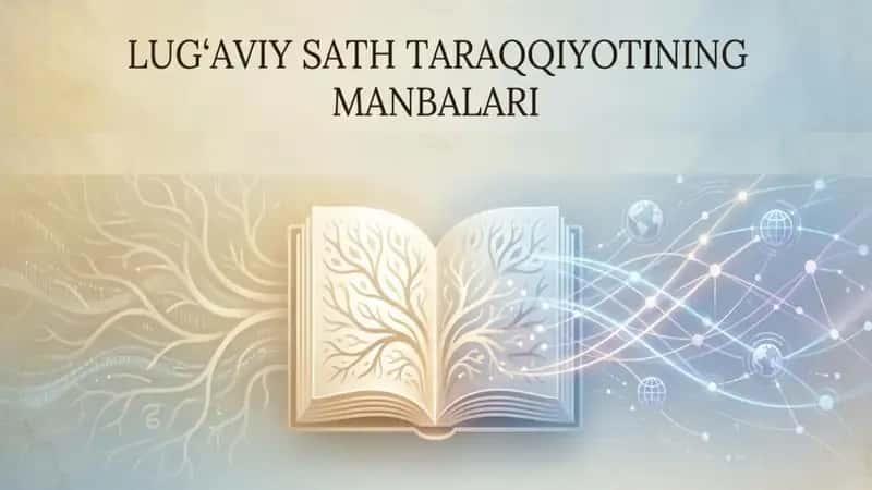Lug‘aviy sath taraqqiyotining ichki va tashqi manbalari