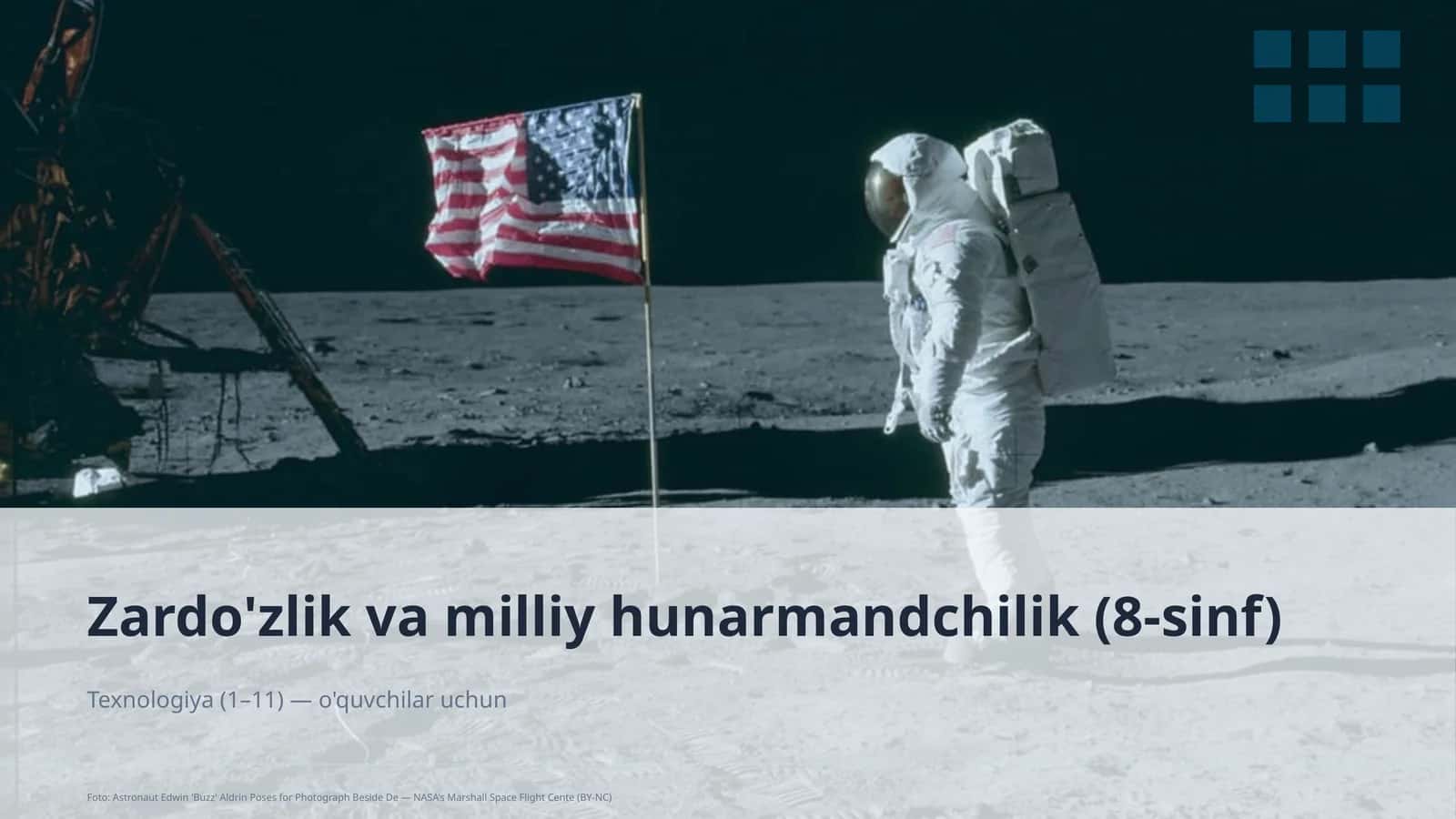 Zardo'zlik va milliy hunarmandchilik (8-sinf)