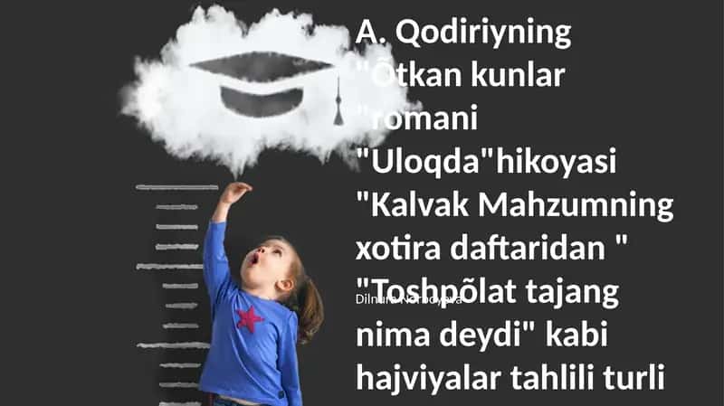 Qodiriy Asarlaridagi Hazil Texnikalari