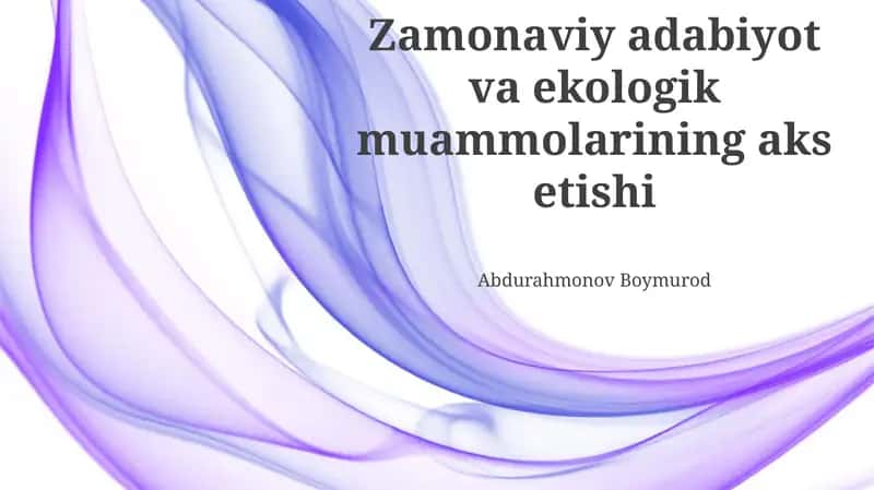 Ekologik muammolar
