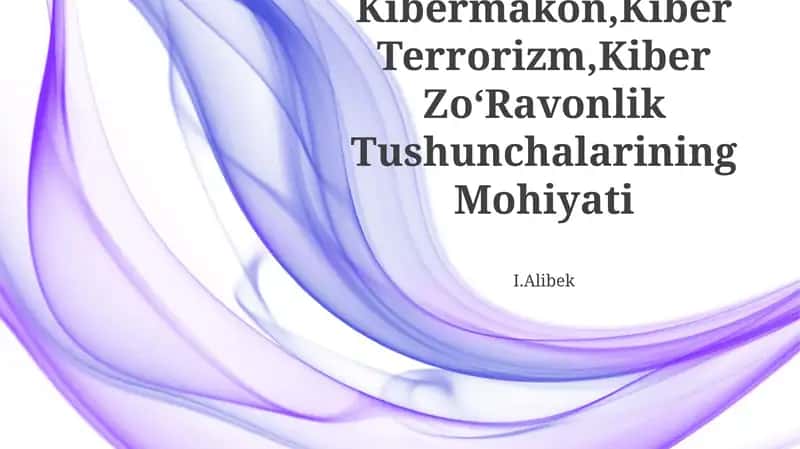 Kibermakon, Kiber Terrorizm, Kiber Zoʻravonlik Tushunchalarining Mohiyati