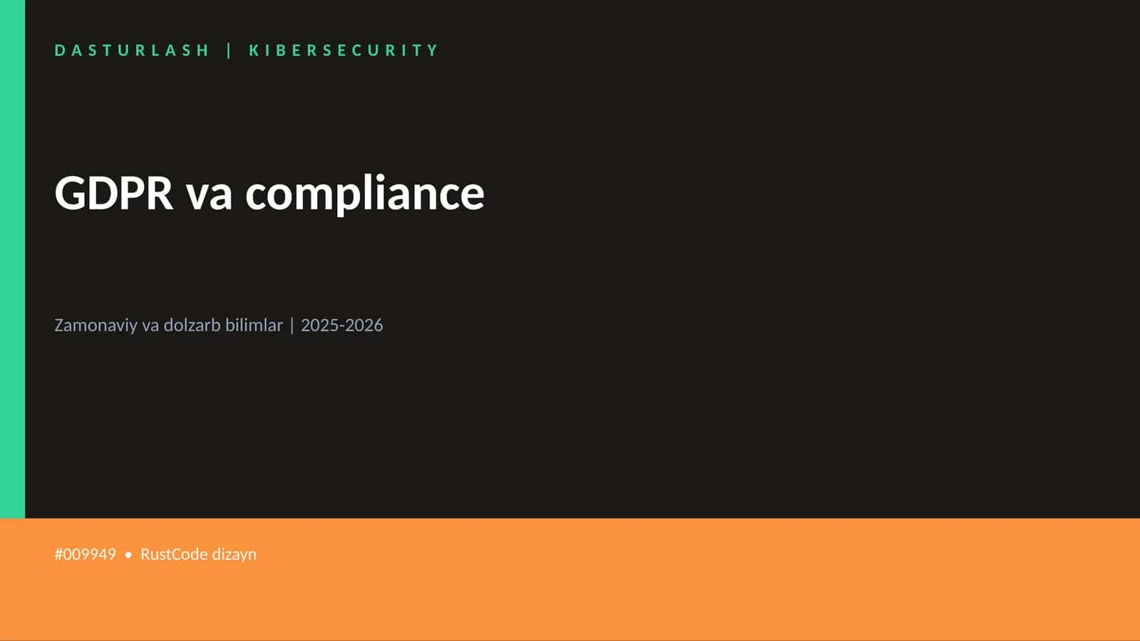 GDPR va compliance