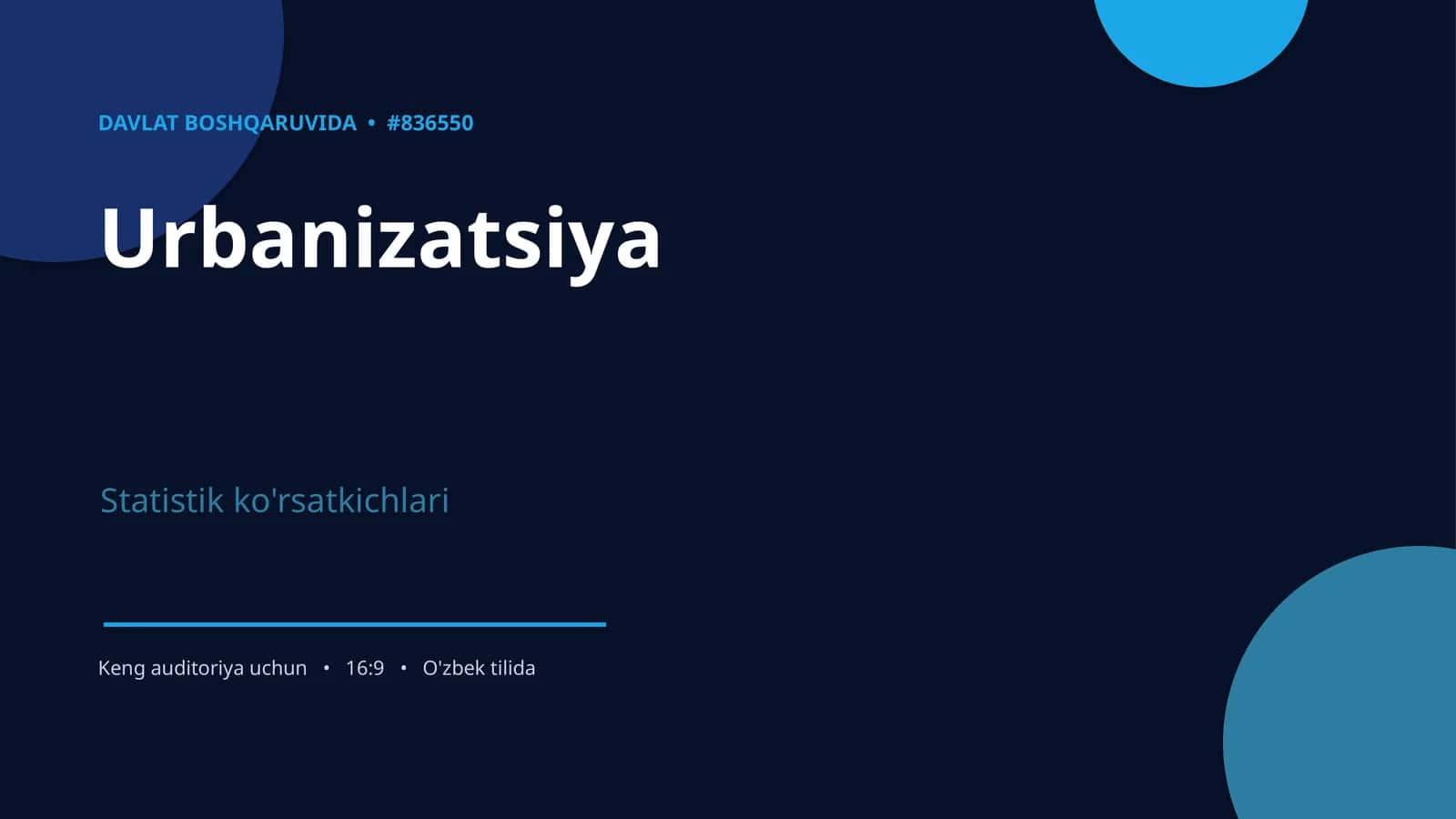 Urbanizatsiya