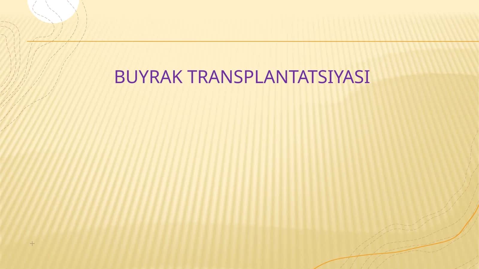 Buyrak transplantatsiyasi