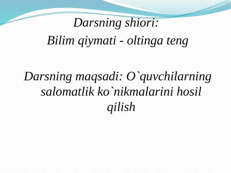 Qontomirlari va arteriyalar tuzilishi
