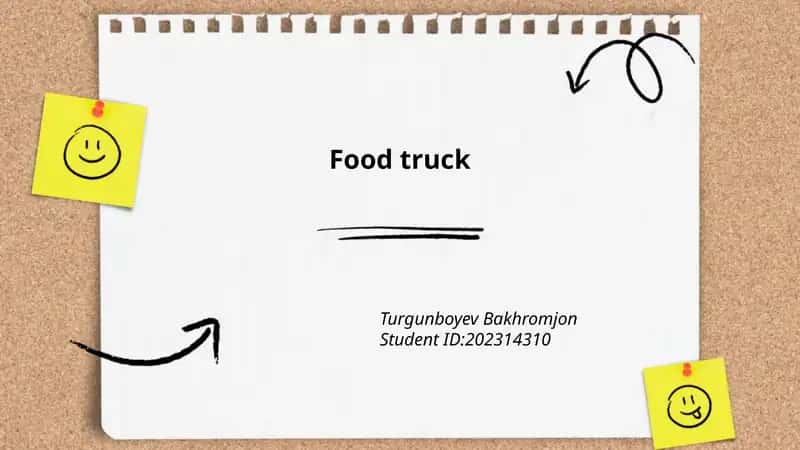 Business planning for Food Truck