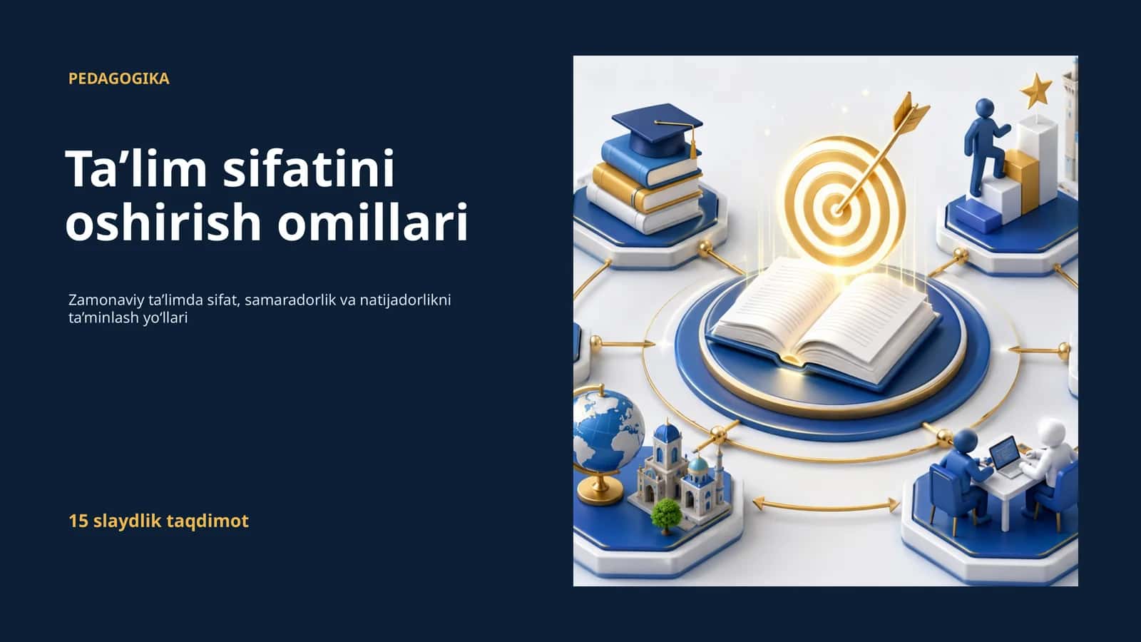 Ta’lim sifatini oshirish omillari