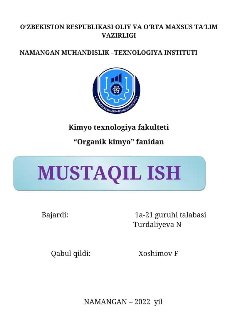 OQSILLARNING IVISHI