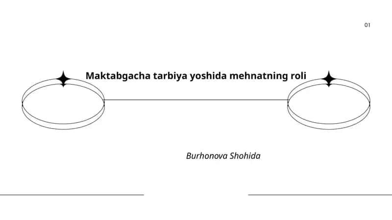 Maktabgacha tarbiya yoshida mehnatning roli