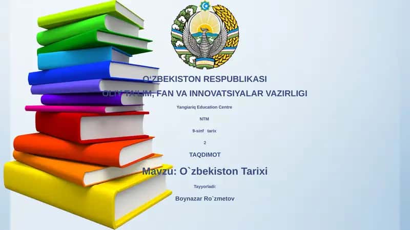 O`zbekiston Tarixi