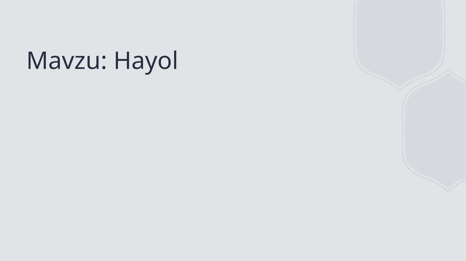 Hayol