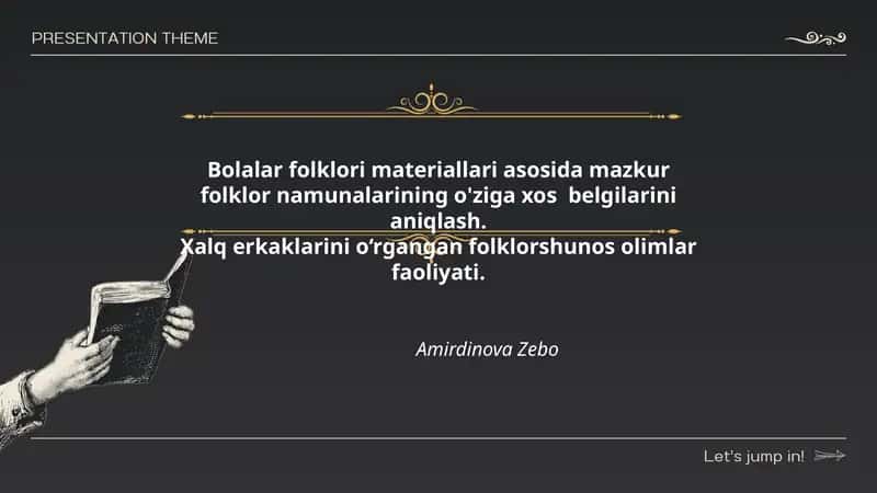 Bolalar folklori materiallari