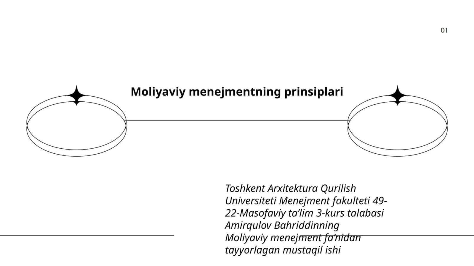 Moliyaviy menejmentning prinsiplari
