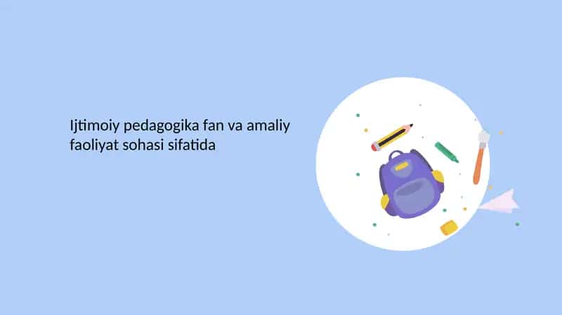 Ijtimoiy pedagogika
