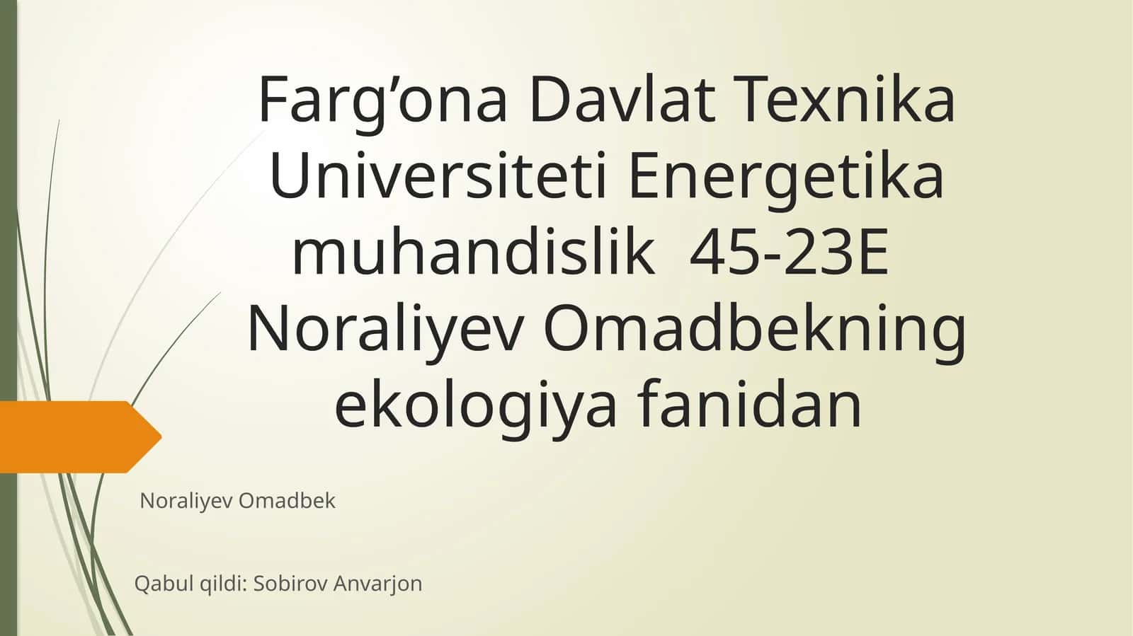Global, mintaqaviy va mahalliy miqyosdagi ekologik muammolar